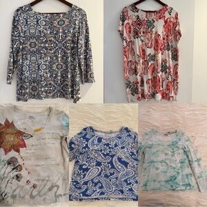CHICO’S Tops💥Bundle💥 (Chico’s Size 2)